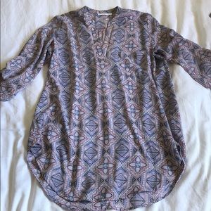 Lush printed blouse/dress